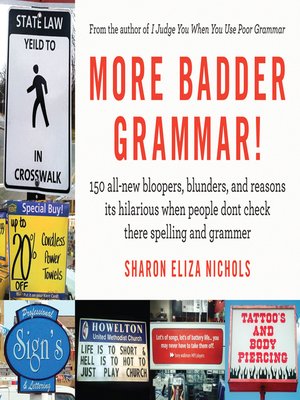 cover image of More Badder Grammar!